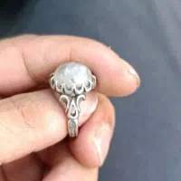 انگشتر نقره دست ساز استاد صبری