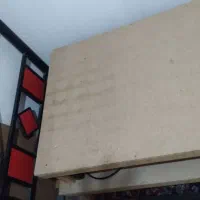 تخت خواب فلزی با کف چوب