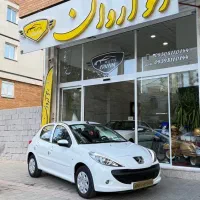 پژو ۲۰۷ سقف فلز  در حد خشک