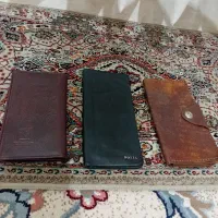 ۳ عدد کیف پول جیبی چرمی ۳ تاش با هم ۲۰۰۰۰۰۰ ملیون
