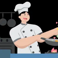 آشپز فرنگی و ایرانی
