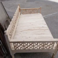 فروش تخت خواب  یک  در  دو  متر  چوب زخیم