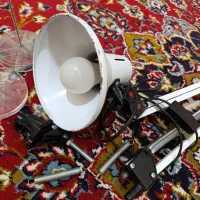چراغ مطالعه پایه بلند.  چراغ کار