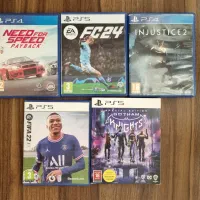 دیسک و سی دی ps4 و ps5