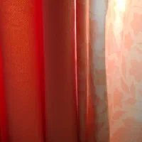 پرده کتان و مخمل