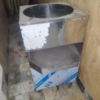 حلیم صافکن و سیخ کباب استیل