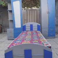 تخت و  کمد کودک و نوجوان  با تشک