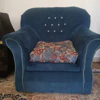 مبل راحتی ۷نفره مخمل ترکیه