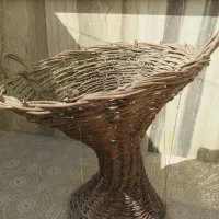 استند حصیری دست یافت گل