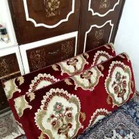 دو عدد پشتی کاملا نو جنس مخمل براق (پلمپ)