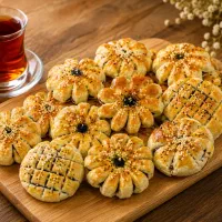 فروش کلوچه خرمایی، گردویی و نارگیلی