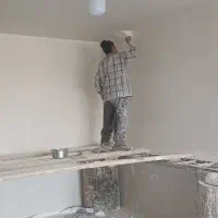 گچکاری روکار و خرده کاری- جوشکاری لوله آب  بنایی