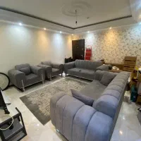 مبل راحتی ۸ نفره پایه استیل