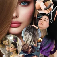آموزش رنگ و لایت ،تراپی مو ،کوتاهی مو ،ناخن ، مژه