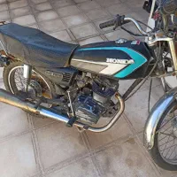 موتور هندا ۱۲۵ مدل ۸۸ استارتی پلاک ملی