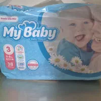 پوشک اکبند مای بی بی و مولفیکس سایز 3 و 2و صفر