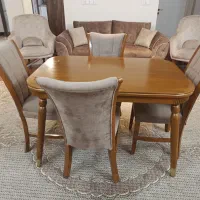 میز ناهارخوری چوبی ۴ نفره