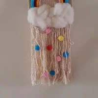 دیوار کوب مکرومه نو