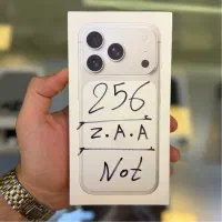 آیفون ۱۷ پرو ۲۵۶ ZA سیلور آکبند نات اکتیو رجیستر