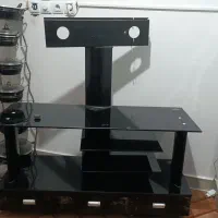 میز تلویزیون شیشه ای