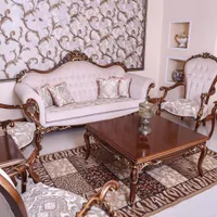 مبل هفت نفره کلاسیک چوب راش