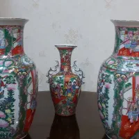 گلدان چینی مرغی