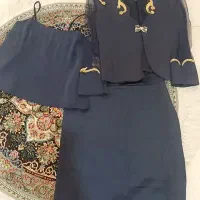 کت و دامن ۳ تیکه مجلسی زنانه