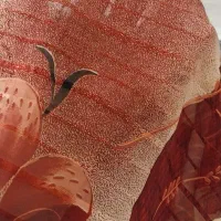 چادر حریر نو دوخته شده استفاده نشده