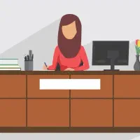 همکار خانم ومنشی جهت کاردردفترکاریابی