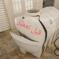 تعمیر مخزن سه لایه شکسته