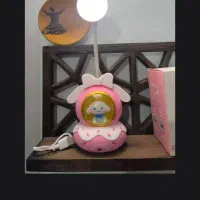 چراغ مطالعه و چراغ خواب ۴کاره تراشدار کرومی