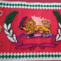 گلیم طرح شیر خورشید دست بافت اصل.