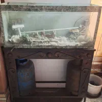 آکواریوم و پایه فرفوژه