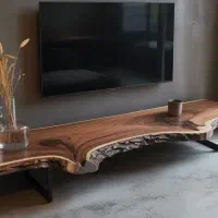 میز تلویزیون TVاسلب چوب ورزین