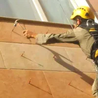 پیچ ورولپلاک سنگ نما رول پلاک شستشو با طناب راپل