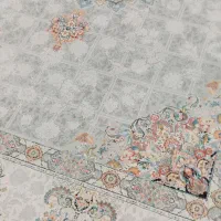دو عدد فرش ۳در۴ رنگ فیلی