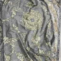 دو عدد روفرشی ۹ متری کش دار رنگ طوسی زمینه زیبا
