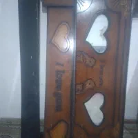 تخت دو نفره بدون تشک،کفه تخت دو عدد،بوفه