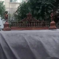 حفاظ شومینه برنزی