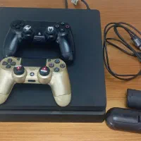 ps4 slim 1t|کنسول، بازی ویدئویی و آنلاین|تهران, مینای شمالی (مخبر)|دیوار