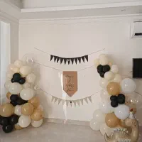 دکور تولد اماده.بادکنک آرایی