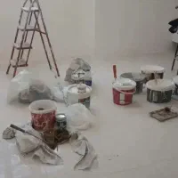 نقاشی رنگ آمیزی ساختمان نقاشی خورده کاری لکه گیری