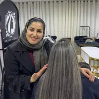 رنگ ولایت مو بابهترین متریال