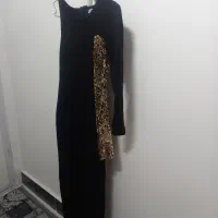 لباس مجلسی مشکی یکطرفه