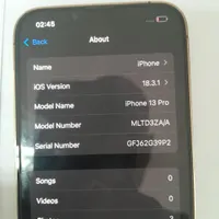 اپل iPhone 13 Pro با حافظهٔ ۲۵۶ گیگابایت|موبایل|تهران, تهرانپارس شرقی|دیوار