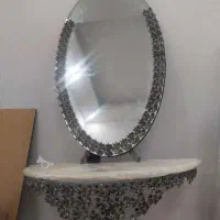 آیینه شمعدان برنز
