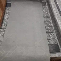 7تیکه موکت درابعادمختلف رنگ طوسی