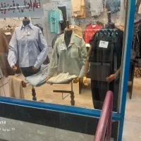 دادزن و تراکت پخش کن خانم