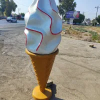 ماکت استند بستنی قیفی