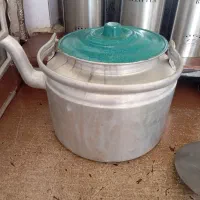 کتری بزرگ روحی وکفگیر بزرگ